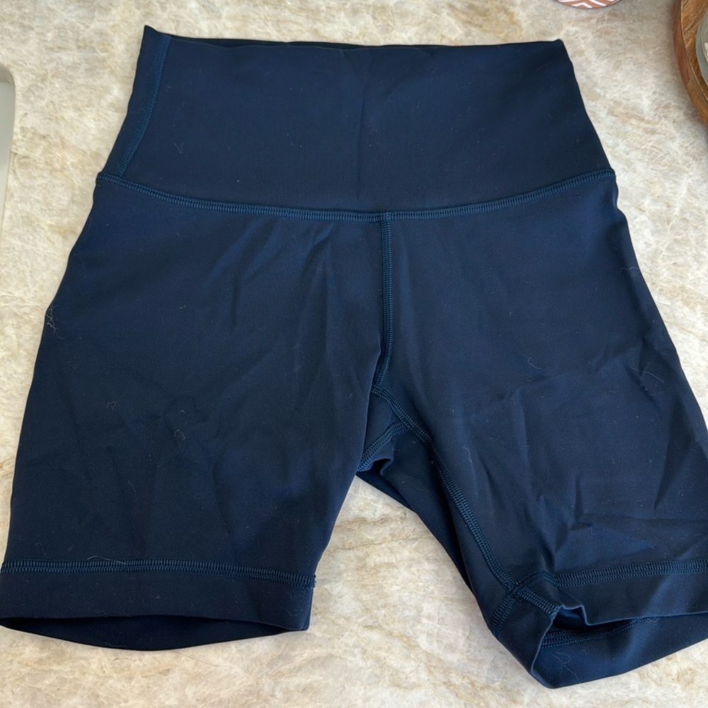 Lululemon wunder train biker short
